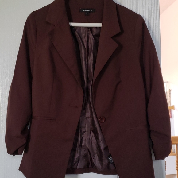 Zinga M blazer brown - Picture 1 of 3